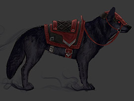 Concept Art for Dark Brotherhood Mount